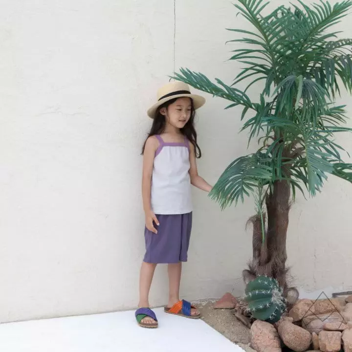 O Wa - Korean Children Fashion - #magicofchildhood - Color Rib Sleeveless - 4