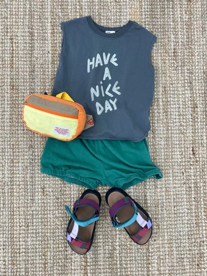 O Wa - Korean Children Fashion - #minifashionista - Have Sleeveless Tee - 4