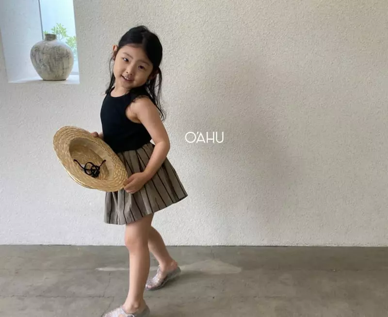 O'ahu - Korean Children Fashion - #kidsshorts - Mummy Rib Sleeveless - 2