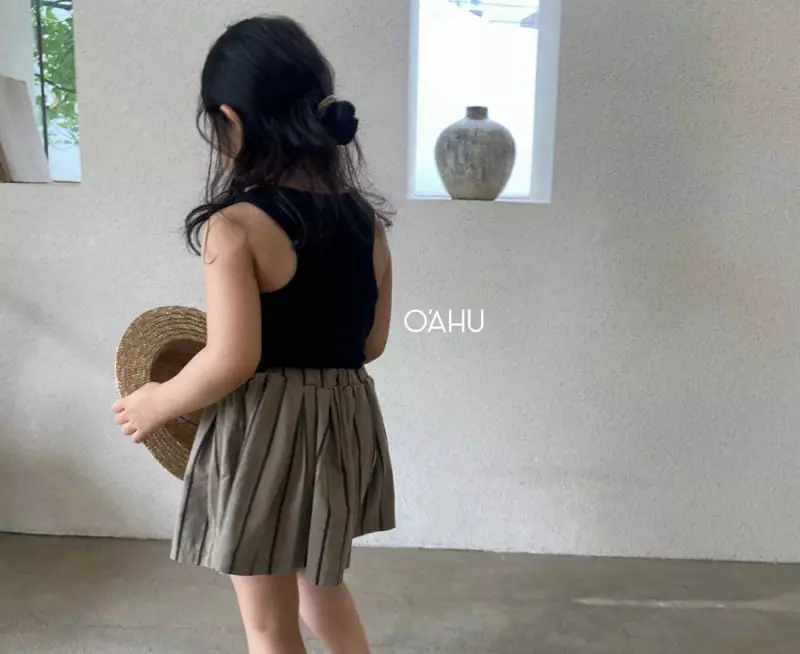 O'ahu - Korean Children Fashion - #kidsstore - Mummy Rib Sleeveless - 3