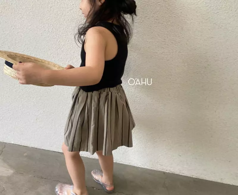 O'ahu - Korean Children Fashion - #kidsstore - Mummy Rib Sleeveless - 4