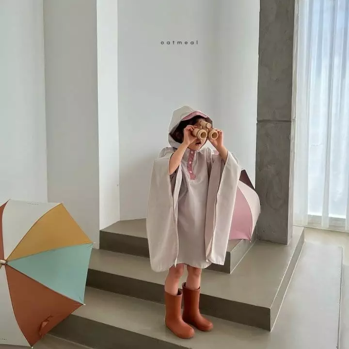 Oatmeal - Korean Children Fashion - #prettylittlegirls - Milla Raincoat - 11