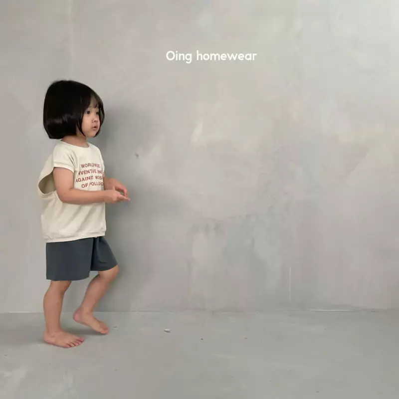 Oing - Korean Children Fashion - #Kfashion4kids - Wide Sleeveless Tee - 2