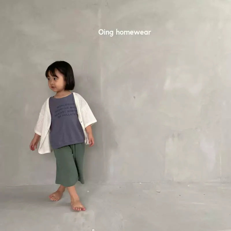 Oing - Korean Children Fashion - #childrensboutique - Wide Sleeveless Tee - 11