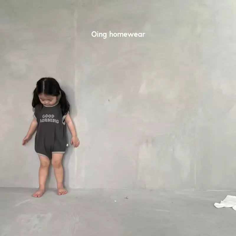 Oing - Korean Children Fashion - #designkidswear - Beeb Good Moring Bodysuit - 6