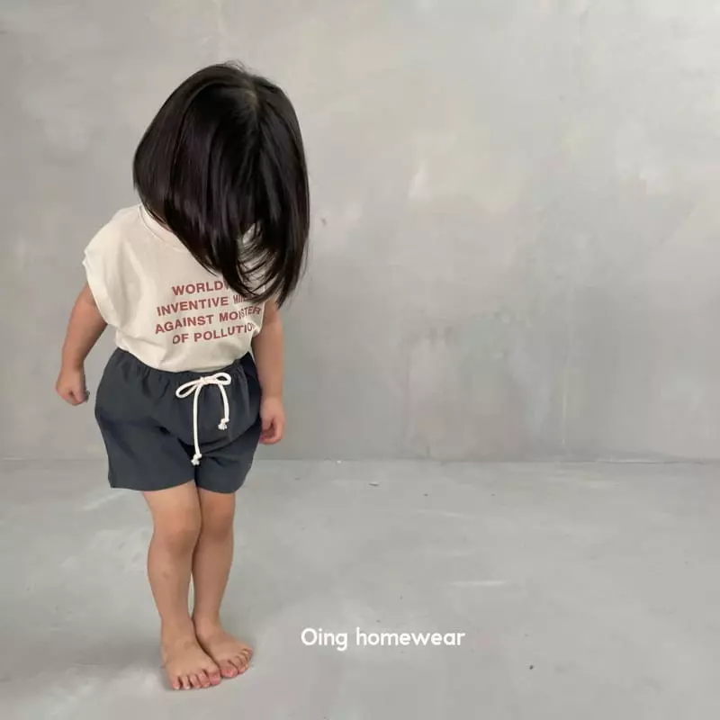 Oing - Korean Children Fashion - #designkidswear - Wide Sleeveless Tee - 12