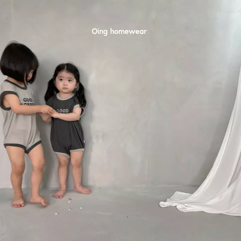 Oing - Korean Children Fashion - #fashionkids - Beeb Good Moring Bodysuit - 8
