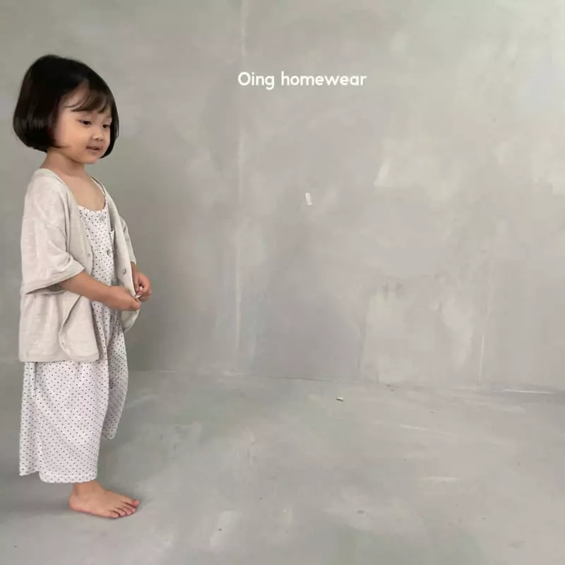 Oing - Korean Children Fashion - #kidsshorts - Short Sleeves Cardigan - 6