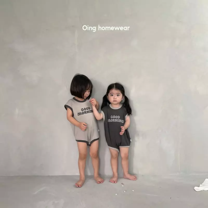 Oing - Korean Children Fashion - #kidsstore - Beeb Good Moring Bodysuit - 10