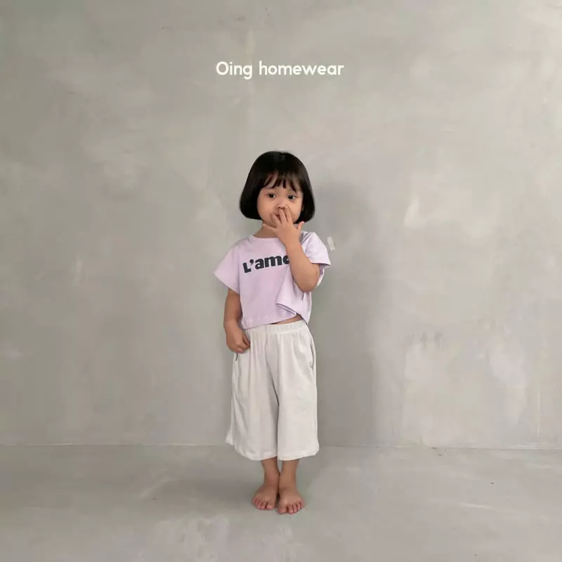 Oing - Korean Children Fashion - #minifashionista - Mor Crop Tee - 6