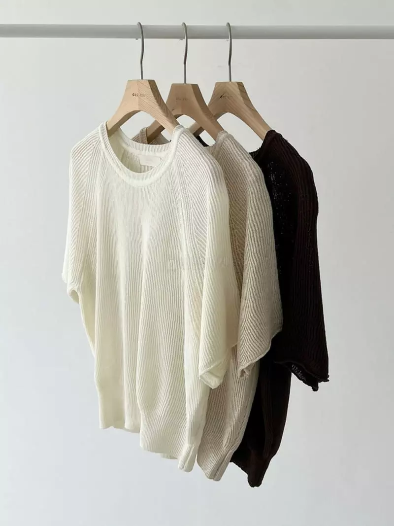 Oneand - Korean Women Fashion - #restrostyle - Mood Knit Tee - 2