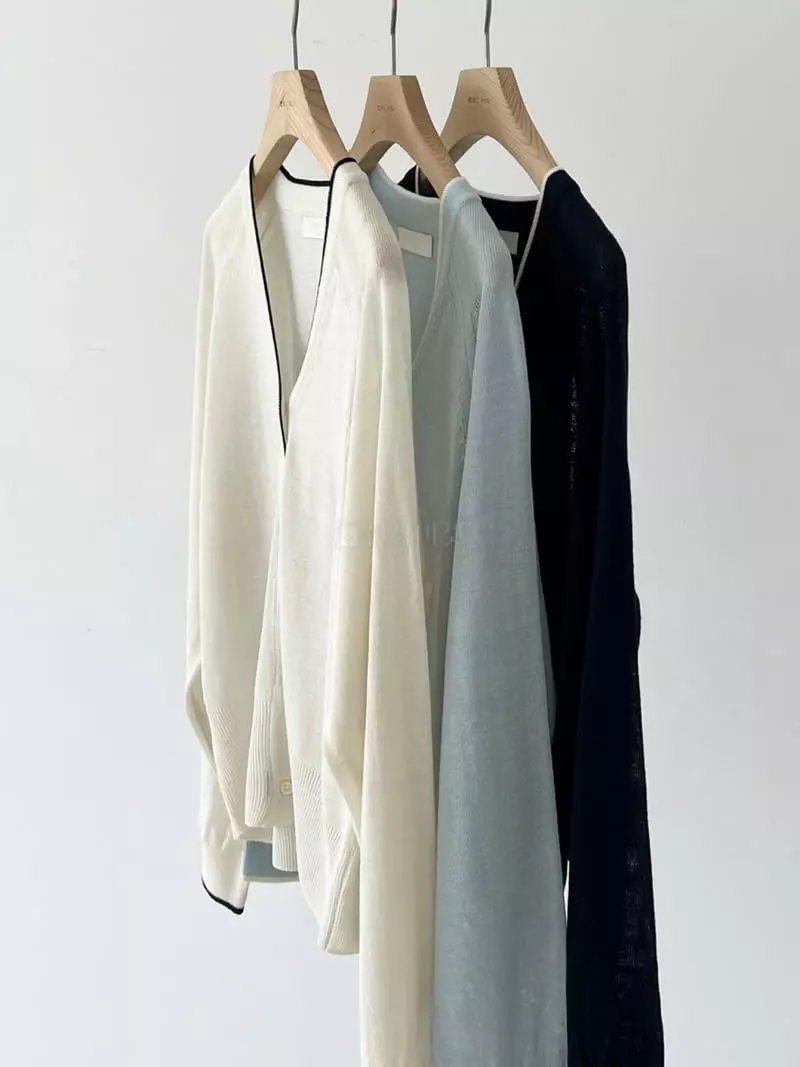 Oneand - Korean Women Fashion - #vintageinspired - Color Cardigan - 3