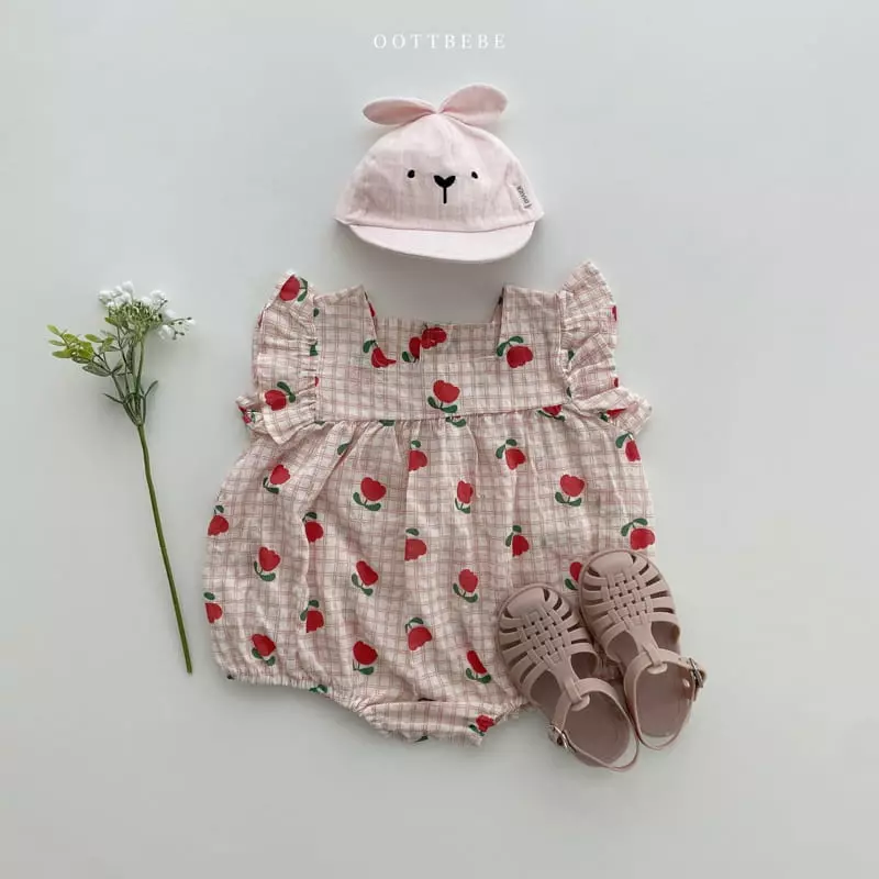 Oott Bebe - Korean Baby Fashion - #babyboutiqueclothing - Tulip Bodysuit - 8