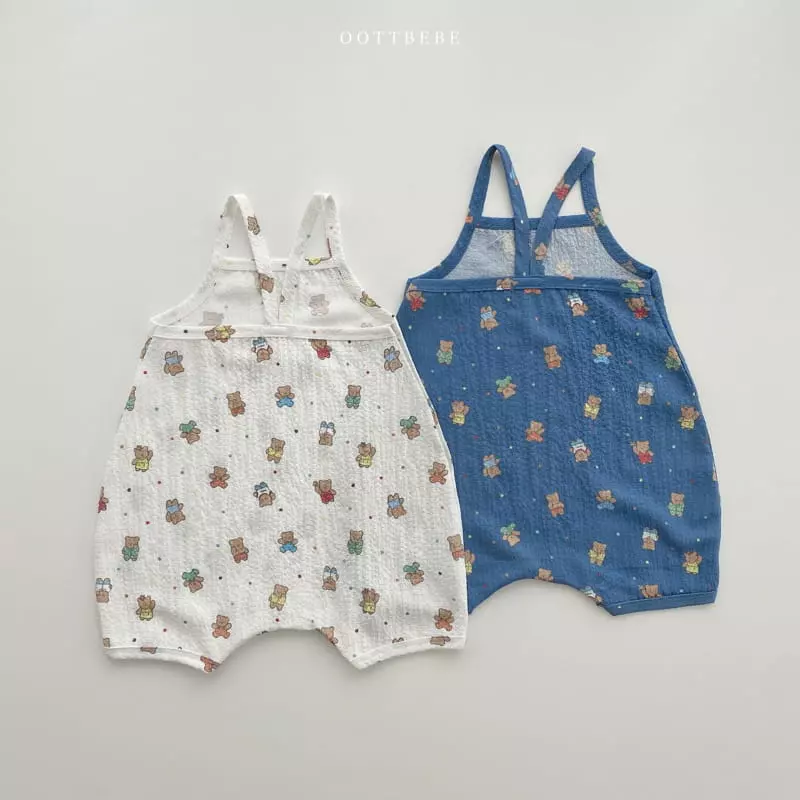 Oott Bebe - Korean Baby Fashion - #babyfever - Friends Yoru Bodysuit - 8