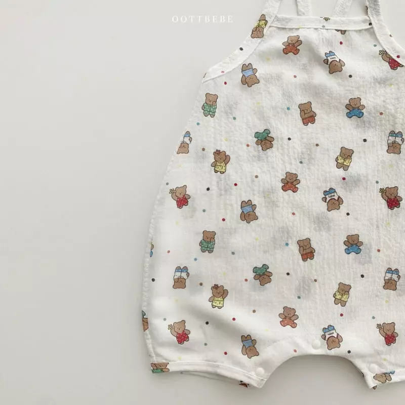 Oott Bebe - Korean Baby Fashion - #babygirlfashion - Friends Yoru Bodysuit - 9