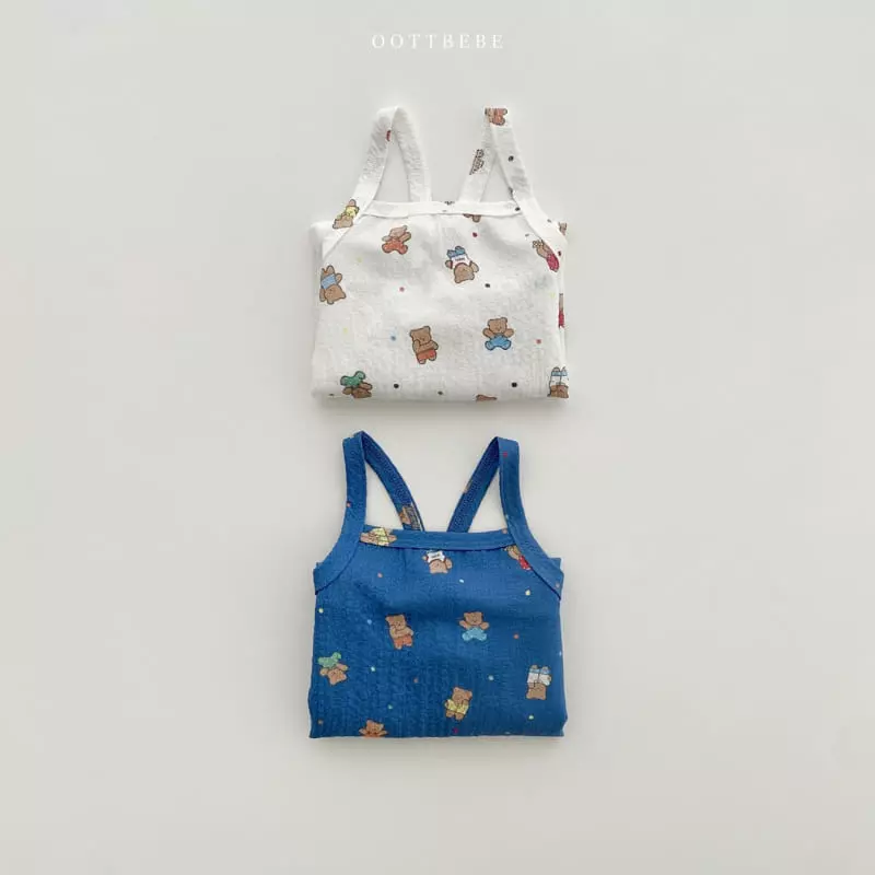 Oott Bebe - Korean Baby Fashion - #babyoninstagram - Friends Yoru Bodysuit - 11