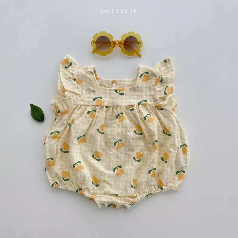 Oott Bebe - Korean Baby Fashion - #babyoutfit - Tulip Bodysuit