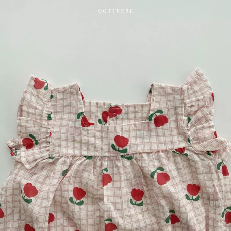Oott Bebe - Korean Baby Fashion - #babywear - Tulip Bodysuit - 4