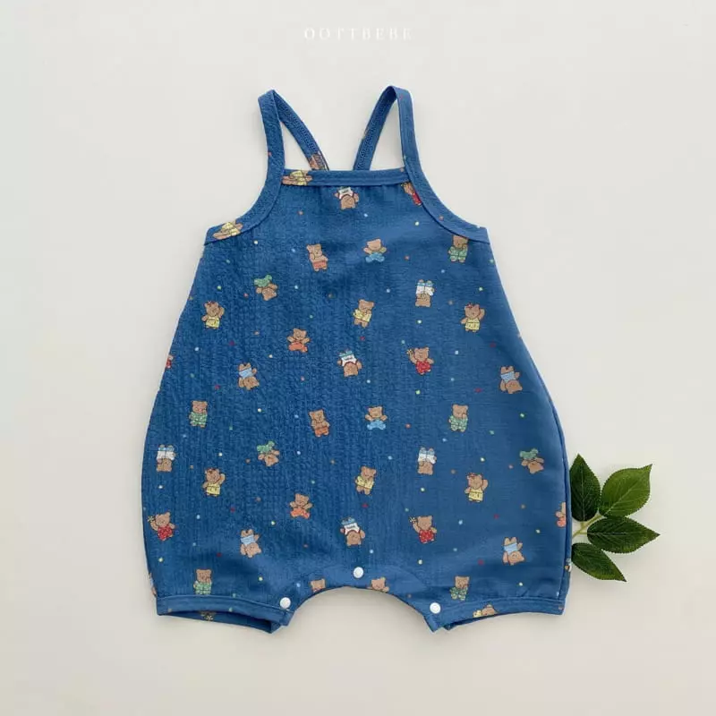 Oott Bebe - Korean Baby Fashion - #onlinebabyshop - Friends Yoru Bodysuit - 2