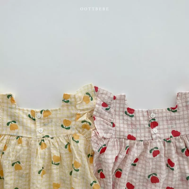 Oott Bebe - Korean Children Fashion - #childofig - Tulip Frill One-piece - 7