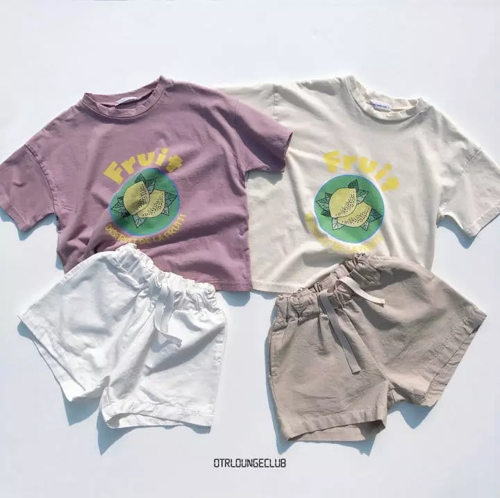 Otr - Korean Children Fashion - #childofig - Lemon Tee - 4
