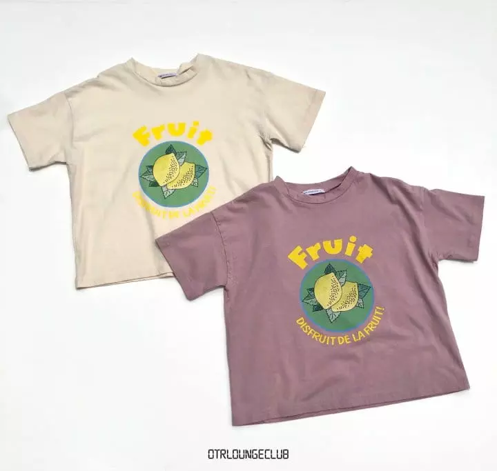 Otr - Korean Children Fashion - #minifashionista - Lemon Tee
