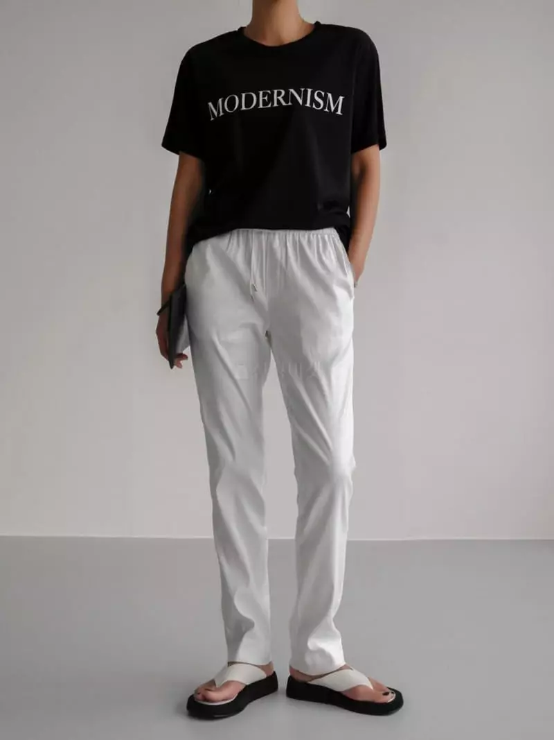 Paper Moon - Korean Women Fashion - #momslook - Modernism Tee