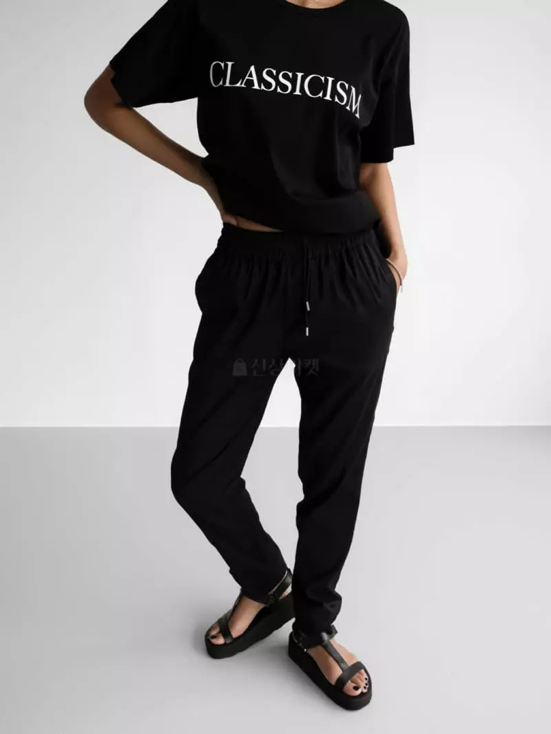 Paper Moon - Korean Women Fashion - #momslook - Classicism Tee - 2