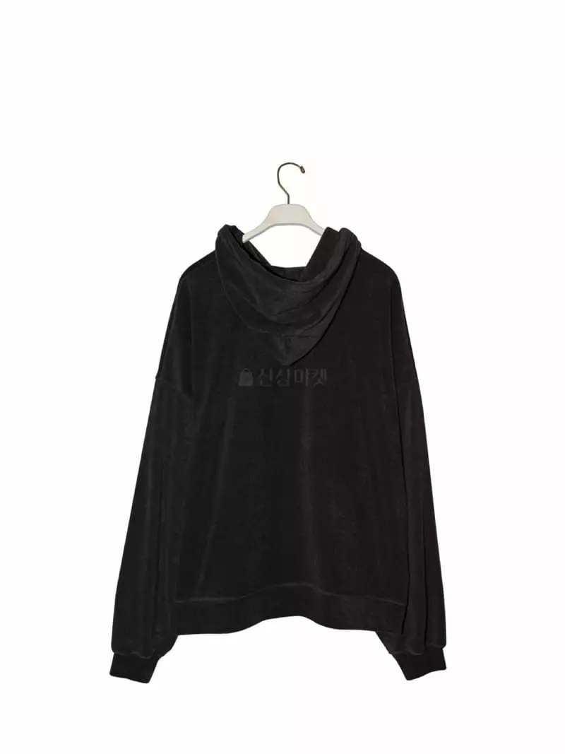 Paper Moon - Korean Women Fashion - #momslook - Terry Frendch Hoddy Zip-up - 3