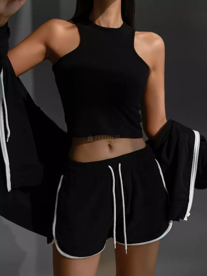 Paper Moon - Korean Women Fashion - #momslook - Terry French Top - 2