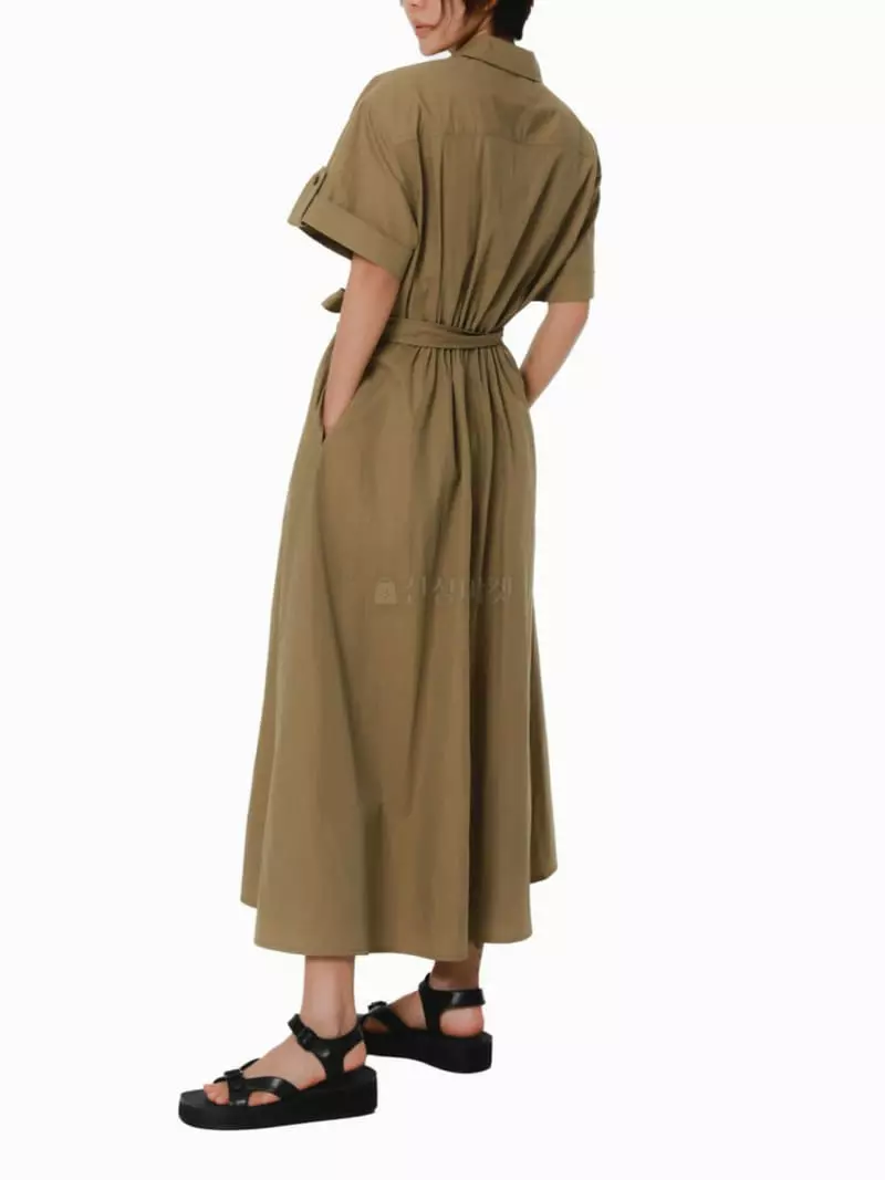 Paper Moon - Korean Women Fashion - #momslook - Safari Plare Maxy One-piece - 6