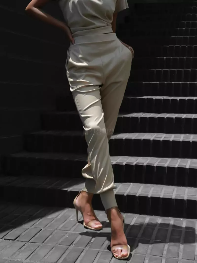 Paper Moon - Korean Women Fashion - #momslook - Satin Pants