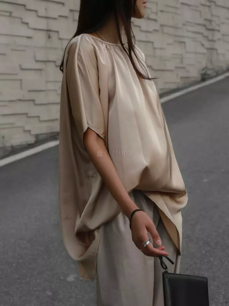 Paper Moon - Korean Women Fashion - #momslook - Shirring Ribbon One-piece - 2
