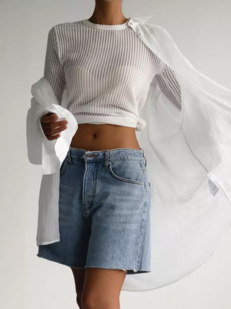 Paper Moon - Korean Women Fashion - #momslook - Vivid Button Shirt - 2