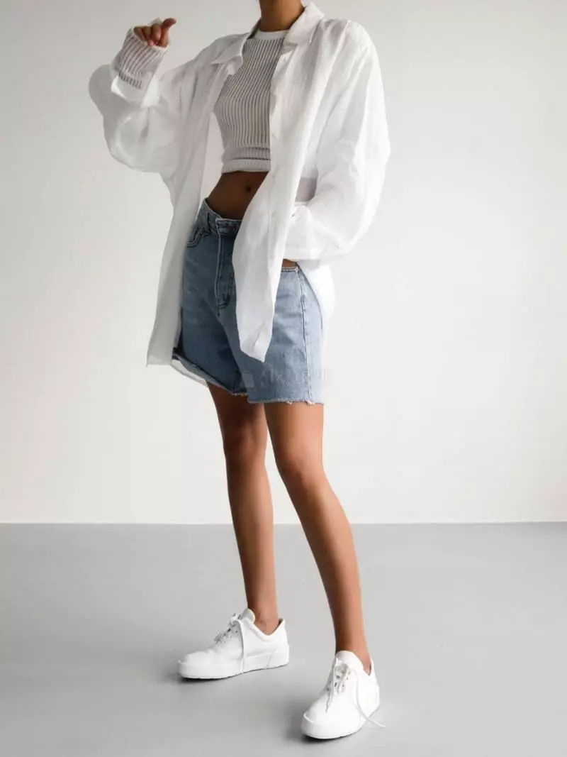 Paper Moon - Korean Women Fashion - #womensfashion - Vivid Button Shirt - 4