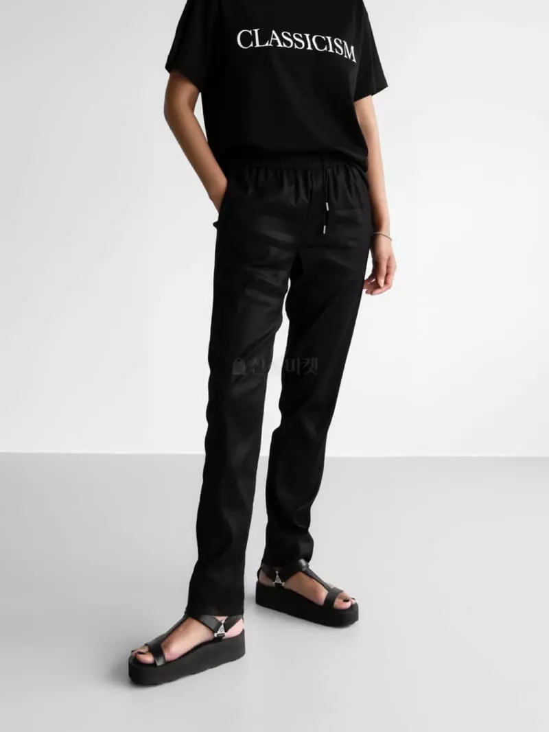 Paper Moon - Korean Women Fashion - #momslook - Linen Banding Pants - 6