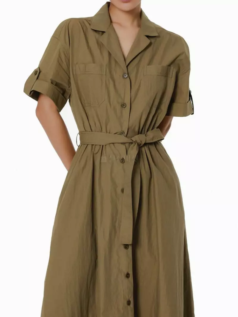 Paper Moon - Korean Women Fashion - #womensfashion - Safari Plare Maxy One-piece - 5