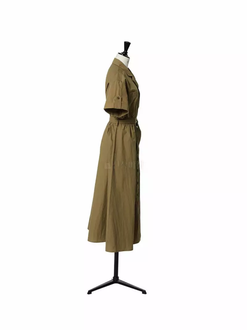 Paper Moon - Korean Women Fashion - #womensfashion - Safari Plare Maxy One-piece - 9