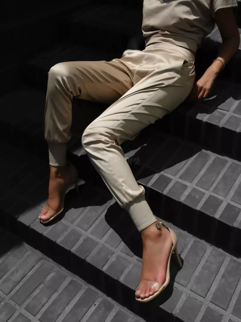 Paper Moon - Korean Women Fashion - #womensfashion - Satin Pants - 2