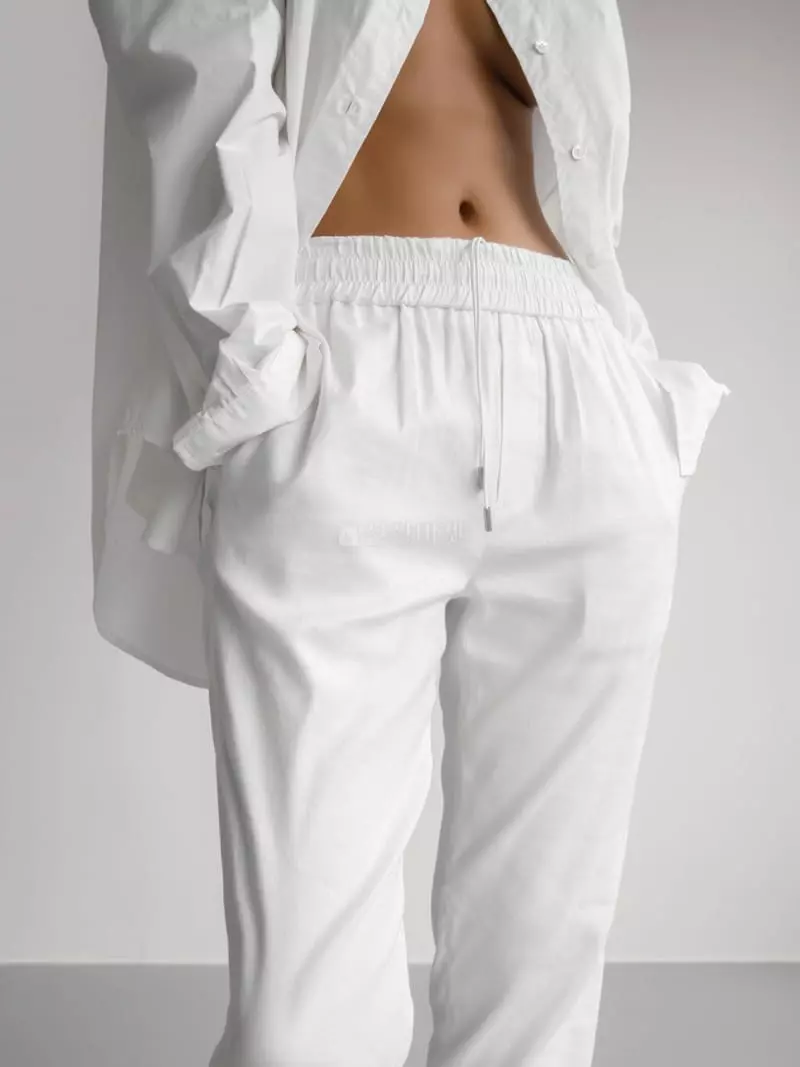 Paper Moon - Korean Women Fashion - #womensfashion - Linen Banding Pants