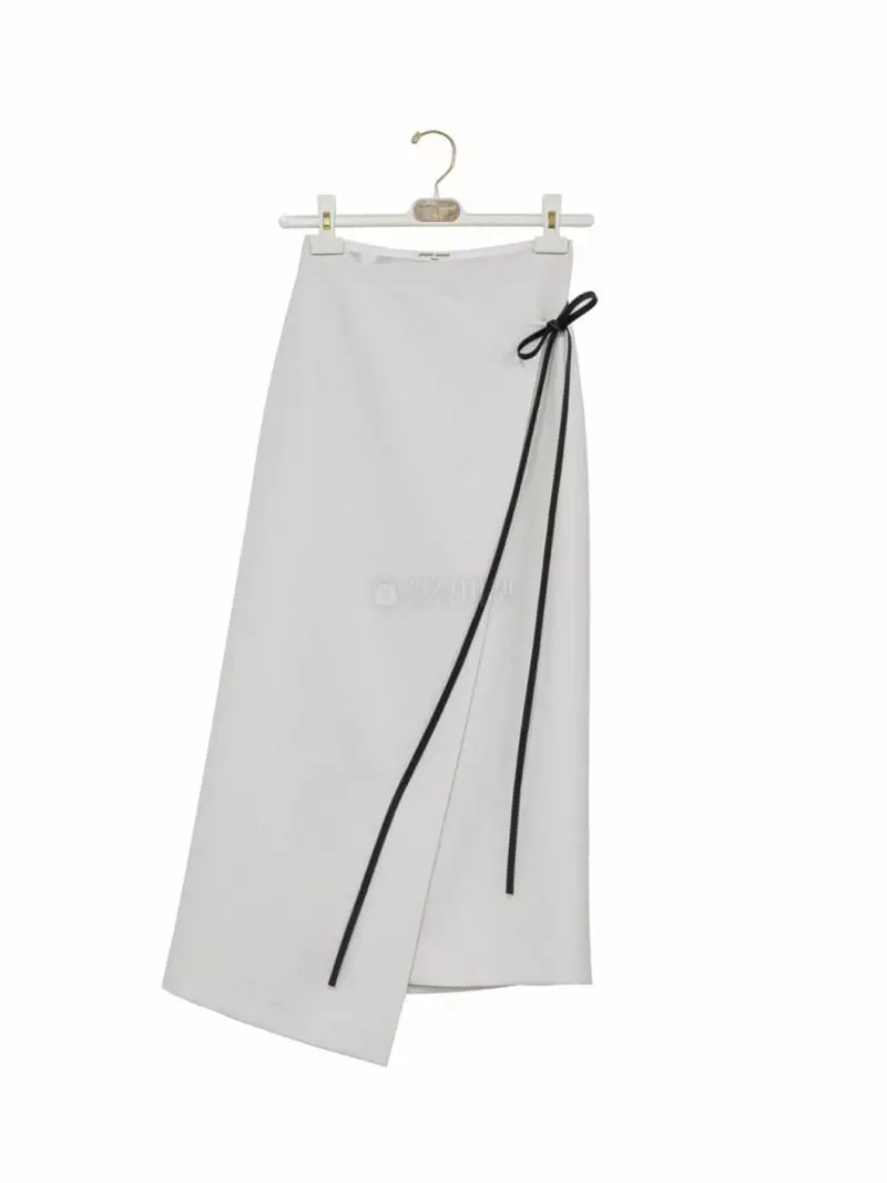 Paper Moon - Korean Women Fashion - #momslook - Wrap Maxy Skirt - 4
