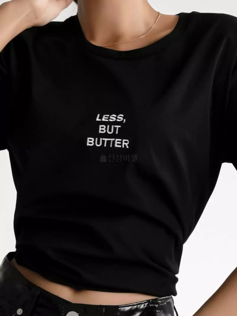 Paper Moon - Korean Women Fashion - #womensfashion - Butter Stitch Tee