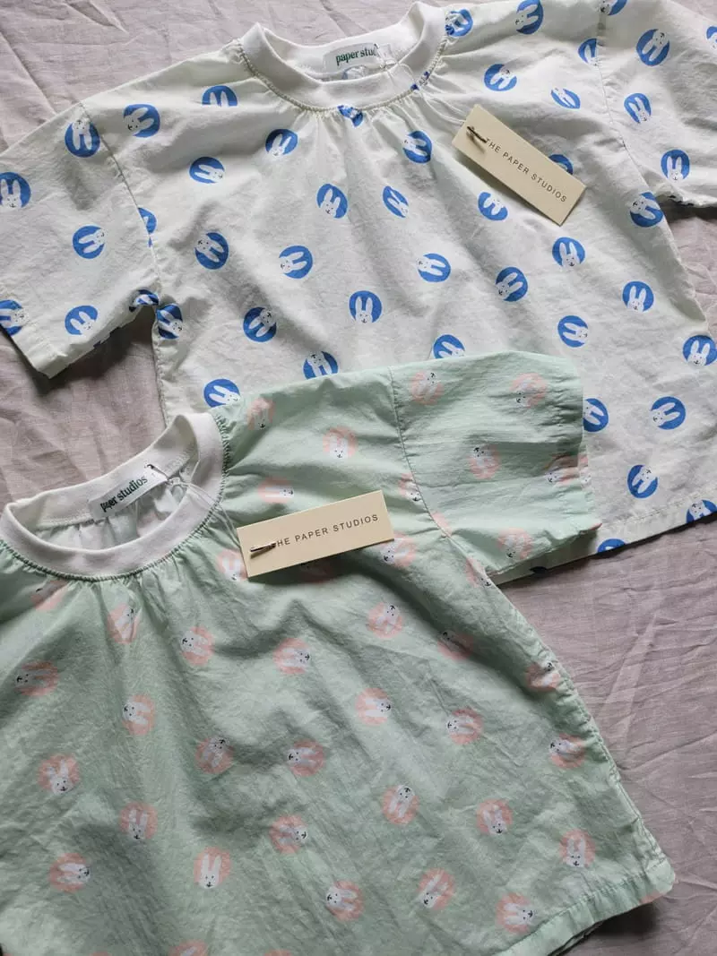 Paper Studios - Korean Children Fashion - #Kfashion4kids - Rabbit Top Bottom Set - 8