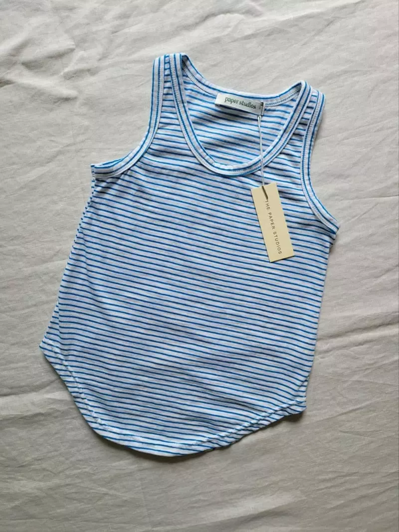 Paper Studios - Korean Children Fashion - #childofig - Stripes Sleeveless - 3