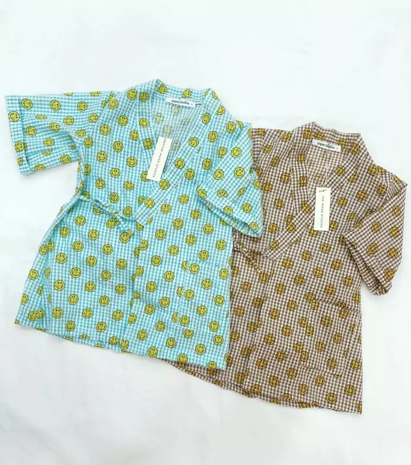 Paper Studios - Korean Children Fashion - #designkidswear - Smile Robe - 2
