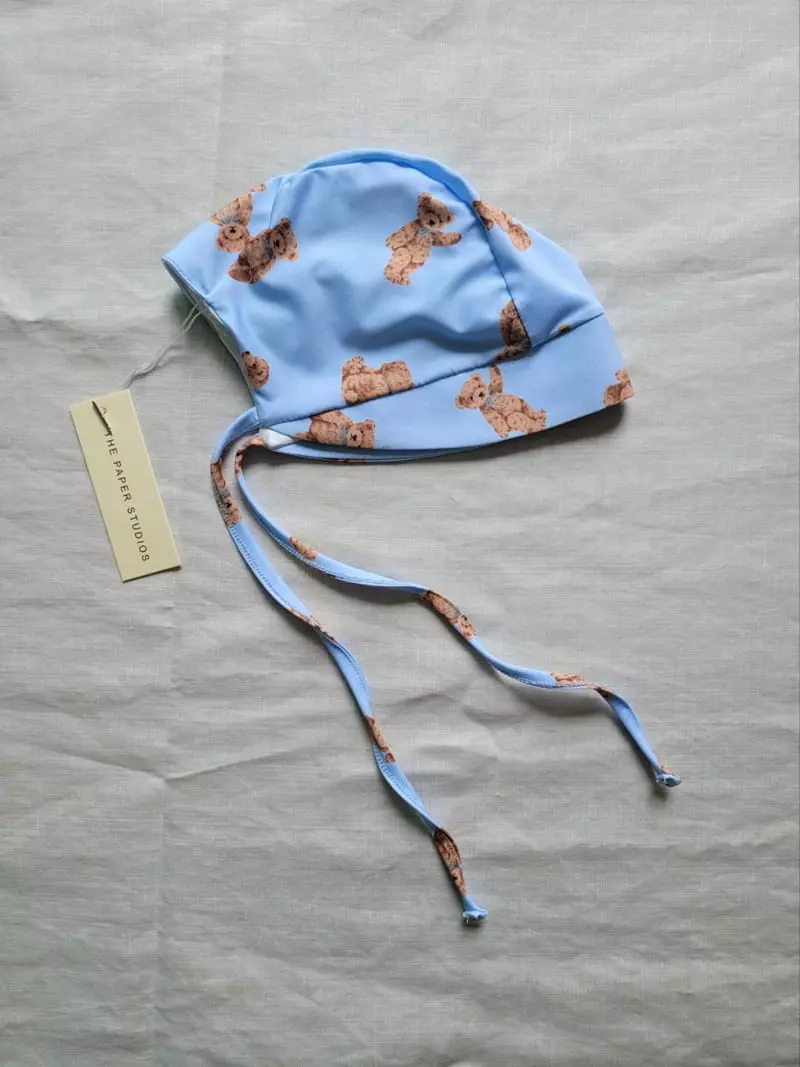 Paper Studios - Korean Children Fashion - #kidsstore - Bear Rashgaurd Top Bottom Set - 9