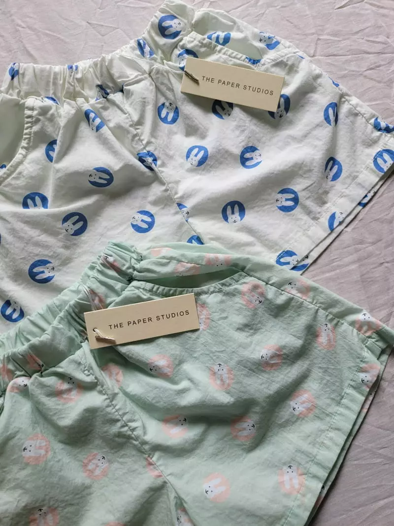 Paper Studios - Korean Children Fashion - #littlefashionista - Rabbit Top Bottom Set - 9