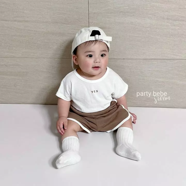 Party Kids - Korean Baby Fashion - #babyfever - Yes Top Bottom Set - 2