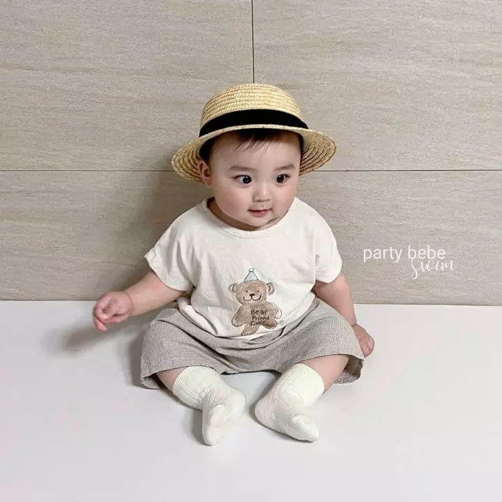 Party Kids - Korean Baby Fashion - #babyootd - Choco Shorts - 3