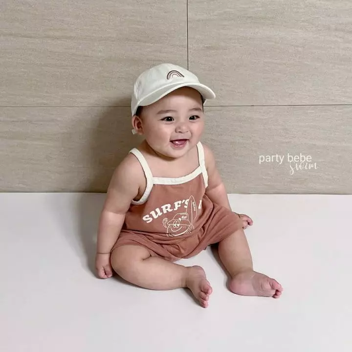 Party Kids - Korean Baby Fashion - #babywear - Hawaii Bodysuit - 5